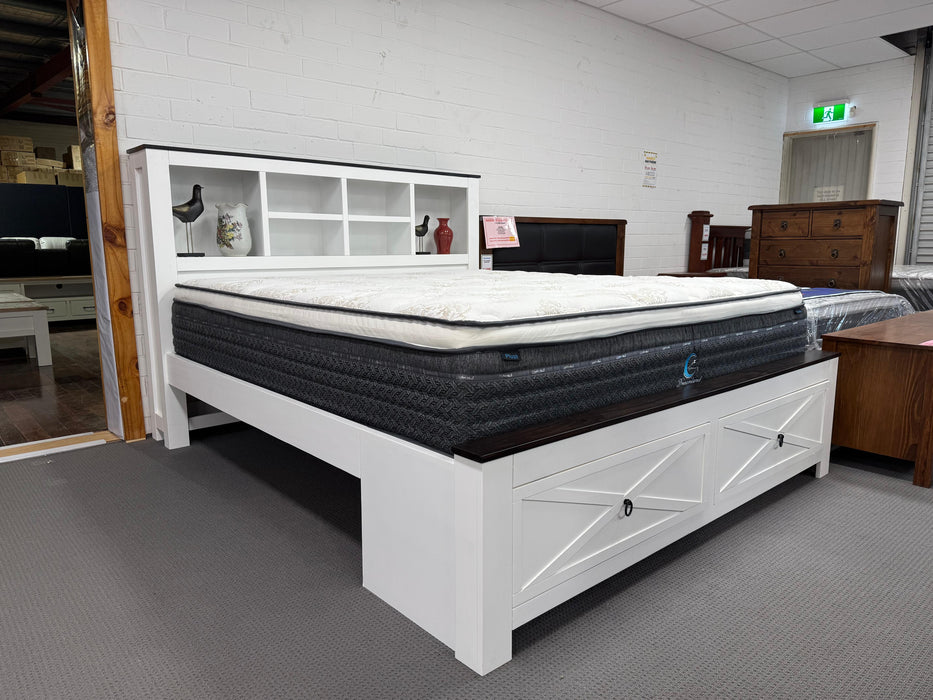 Hamilton Queen Bed with Front Drawer
