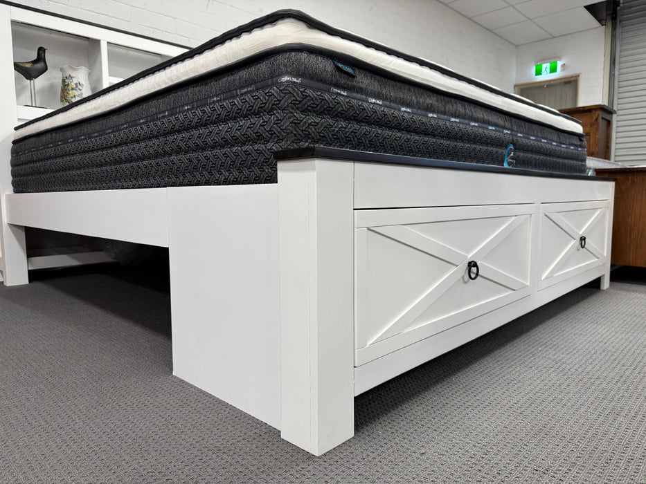 Hamilton Queen Bed with Front Drawer