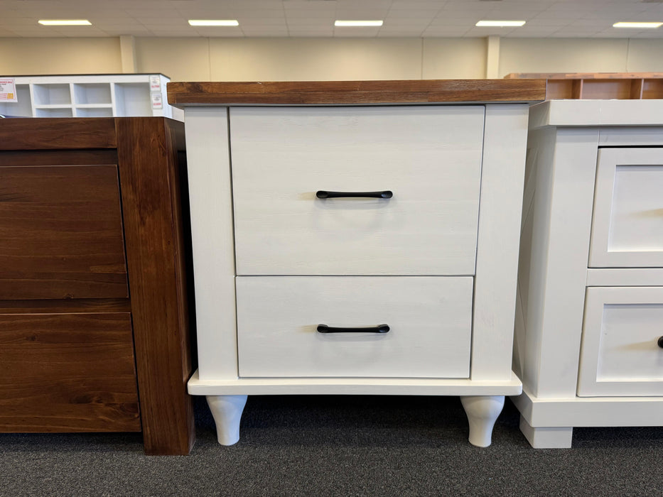 Sato 2 Drw Bedside Table