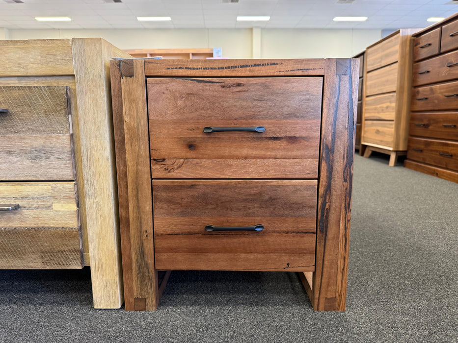 Geelong 2 Drw Bedside Table