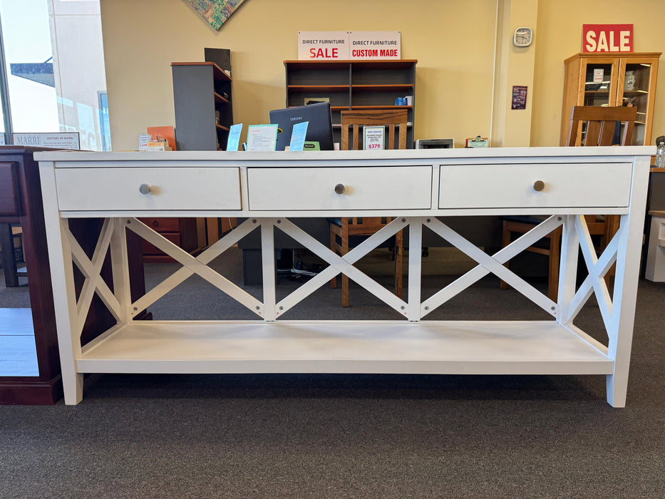 Summer 3 Drw Console Table