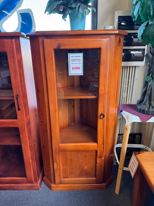 Corner 1 Dr Display Cabinet