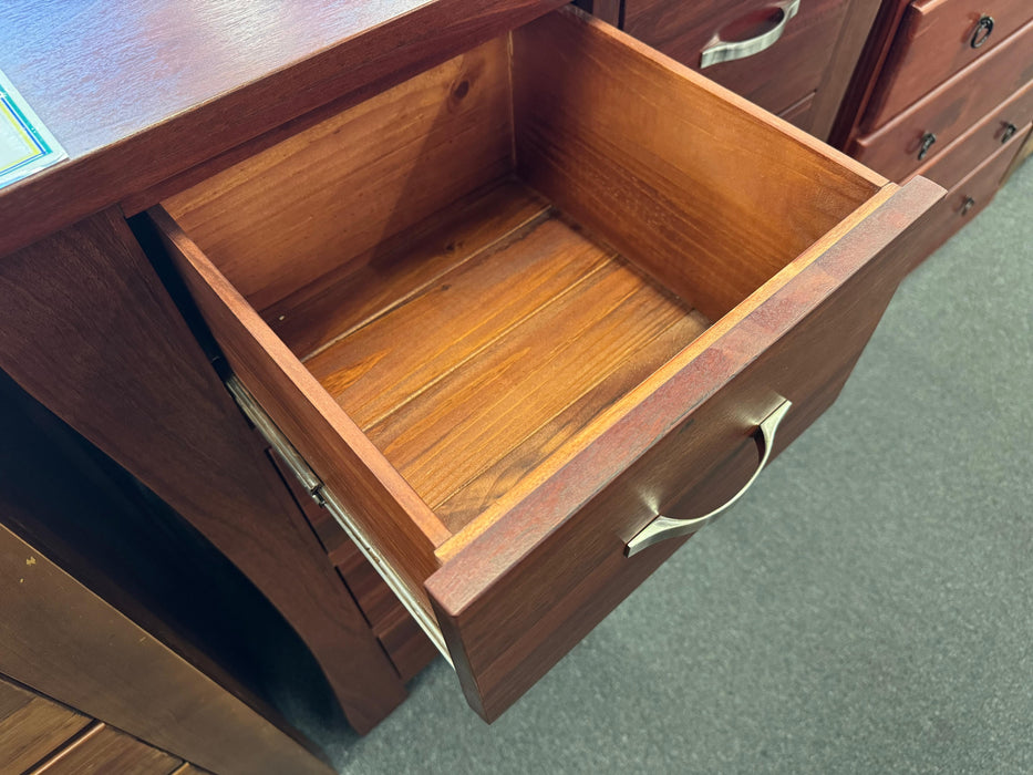 York Jarrah 5 Drw Chest