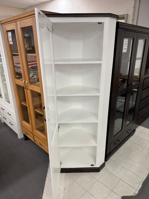 Hamilton 1 Dr Corner Display Cabinet