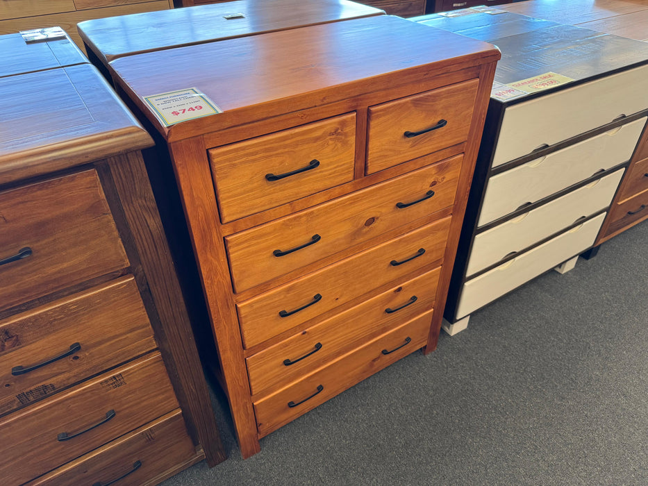 Woodland 6 Drw Tall Chest