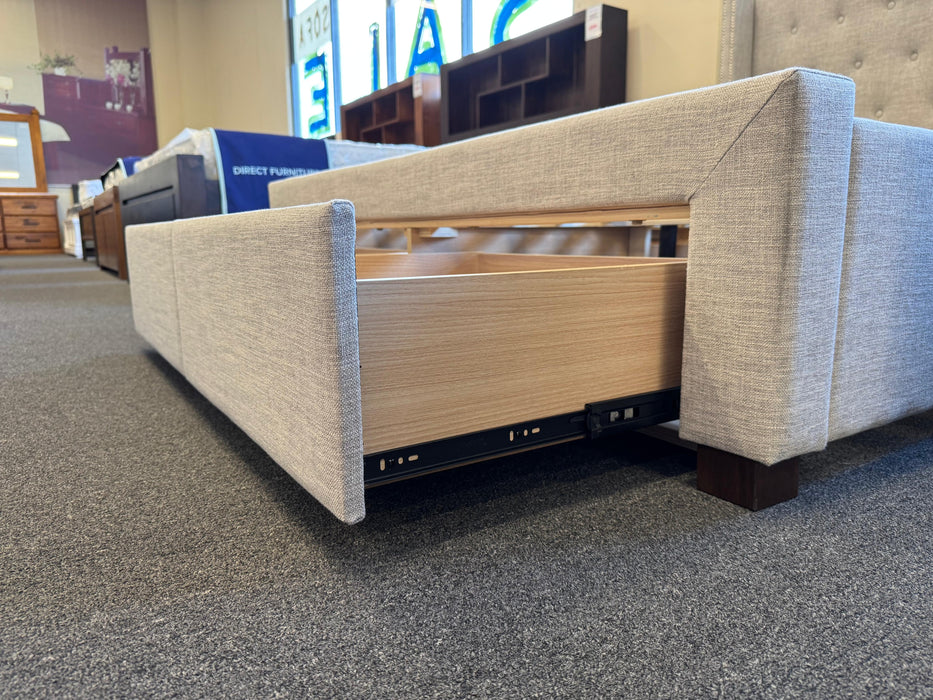 Kalista Fabric Double Bed
