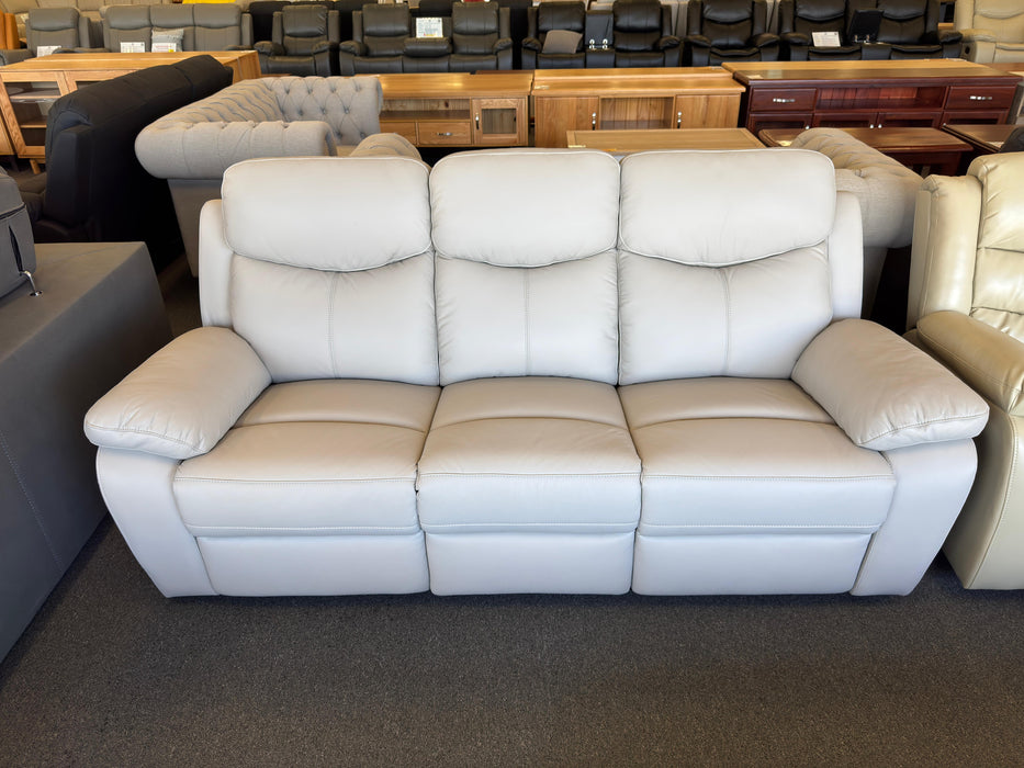 Warwick 3 Seater Leather Manual Recliner Sofa