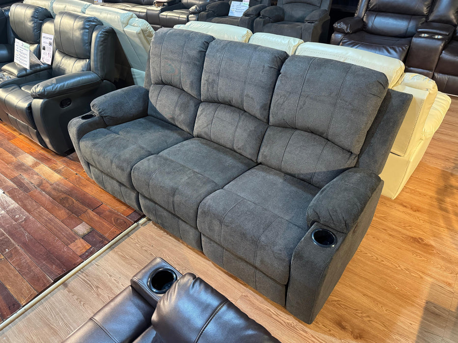 Navara Electric Recliner Sofa (Linen Fabric)