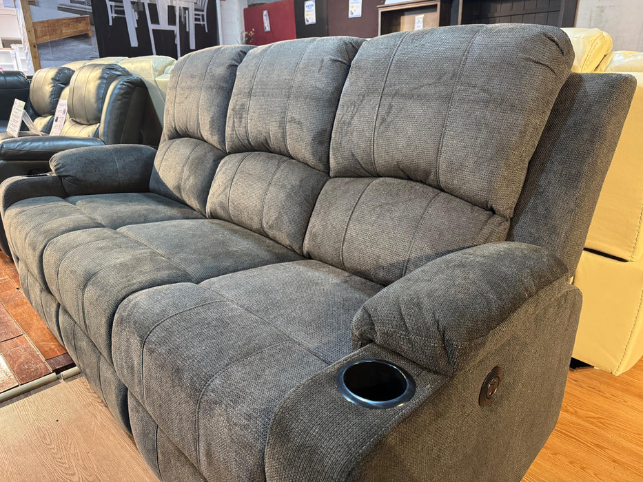 Navara Electric Recliner Sofa (Linen Fabric)