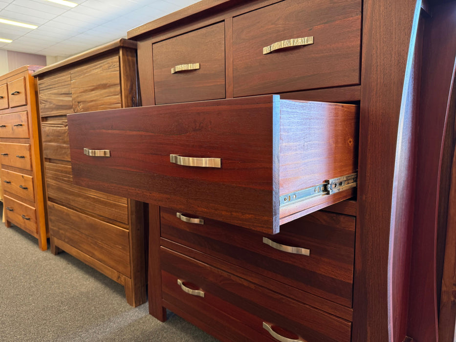York Jarrah 5 Drw Chest