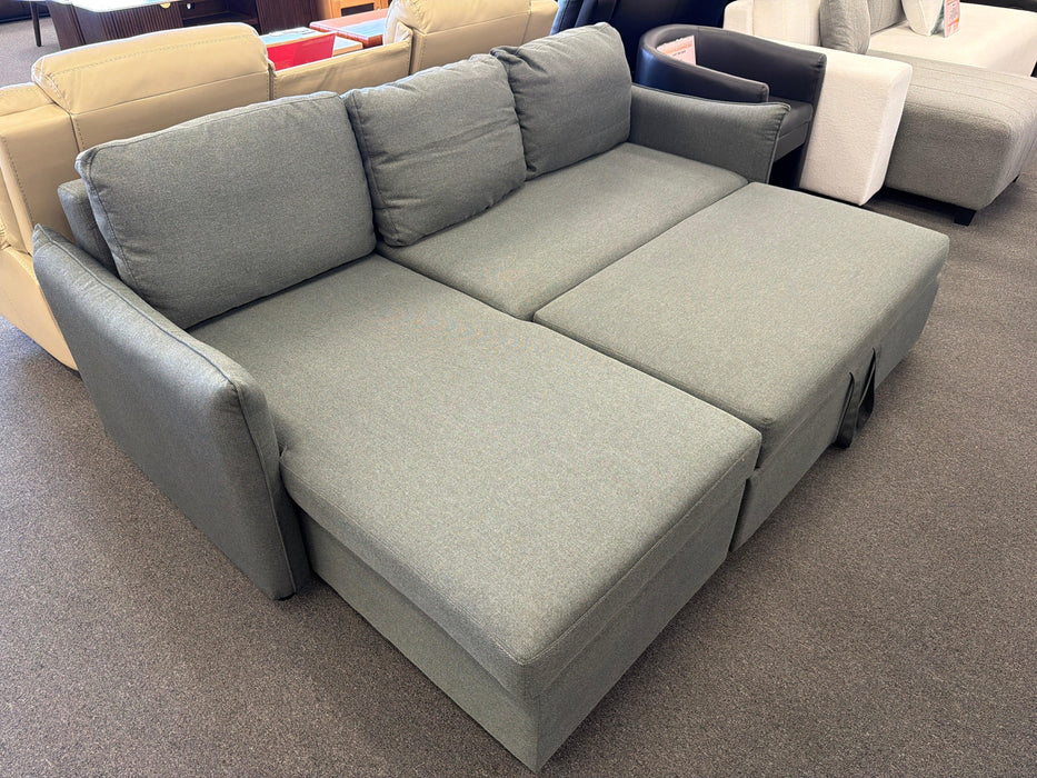 Darcy Fabric Sectional Sofa Bed