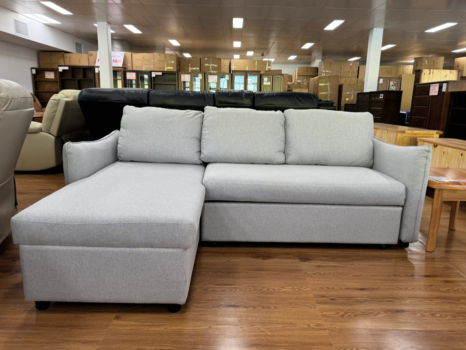 Darcy Fabric Sectional Sofa Bed
