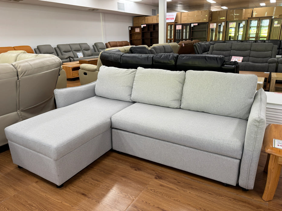Darcy Fabric Sectional Sofa Bed