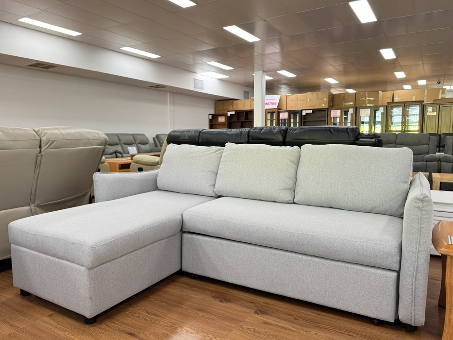 Darcy Fabric Sectional Sofa Bed