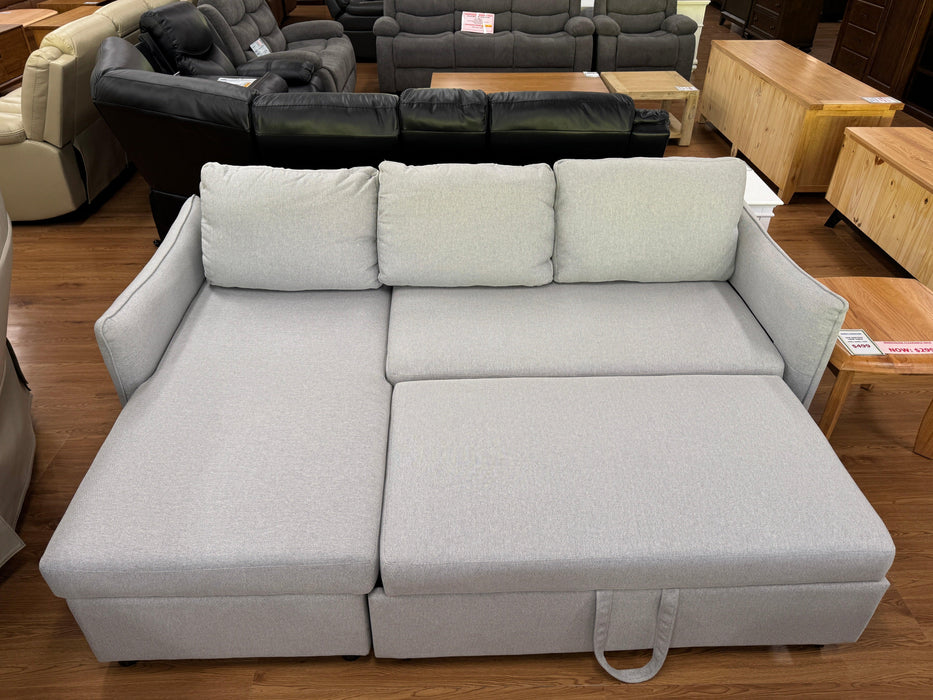 Darcy Fabric Sectional Sofa Bed