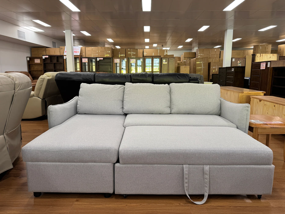 Darcy Fabric Sectional Sofa Bed
