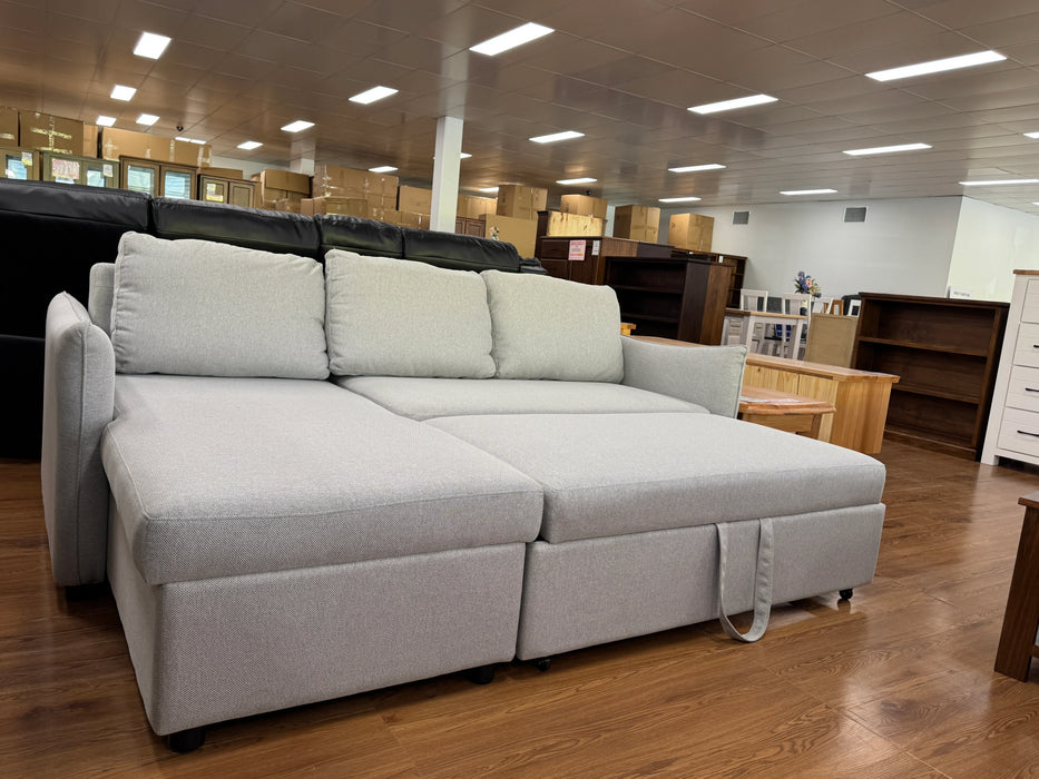Darcy Fabric Sectional Sofa Bed