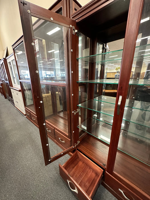 Jarrah Donnelly Display Cabinet (2Dr/2Drw)