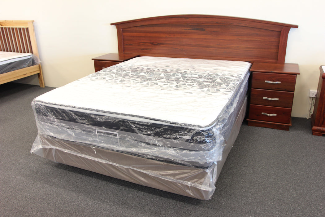 Santros Jarrah Bedhead + Bedsides