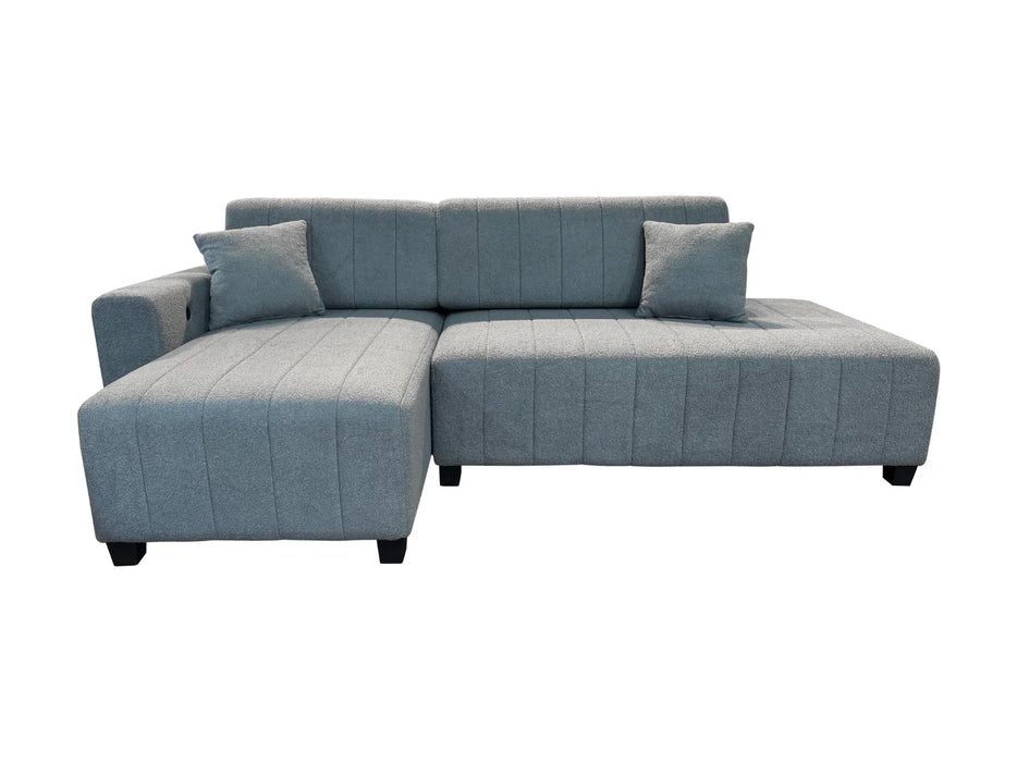 Jessica Fabric Sectional Sofa with Chaise