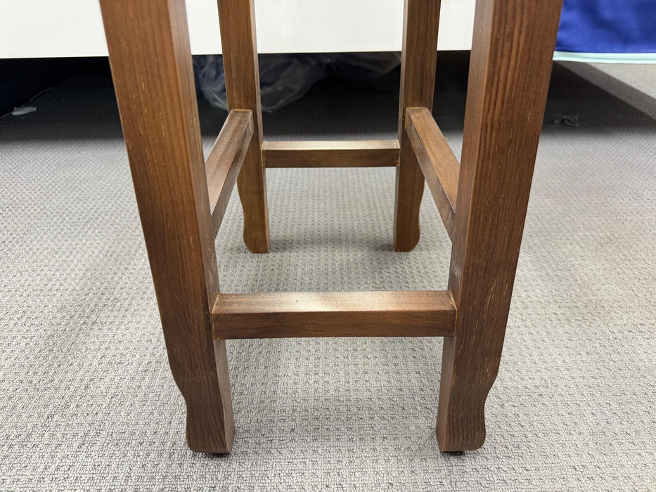 Kurt Bar Stool with Curved Timber Seat