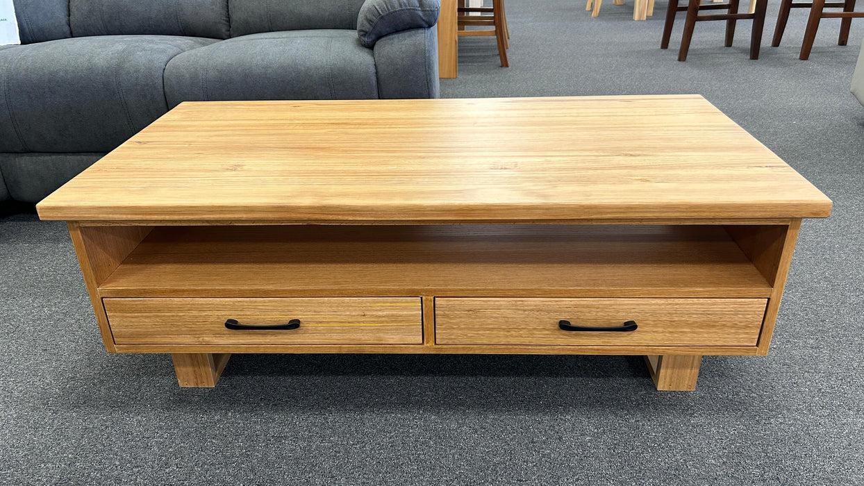 Vic Ash Lynton 2 Drw Coffee Table