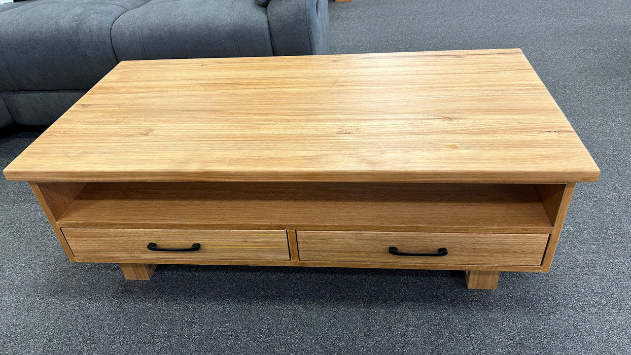 Vic Ash Lynton 2 Drw Coffee Table