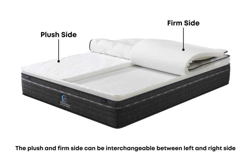 Dreamland Luxury Partner Preference Mattress (Half Plush/Half Firm)