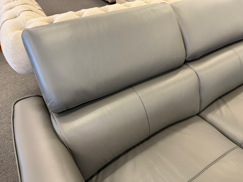 Modina Leather Sofa Set with Chaise