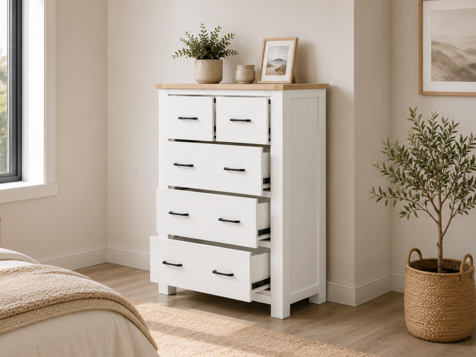 Moon 5 Drw Tall Chest