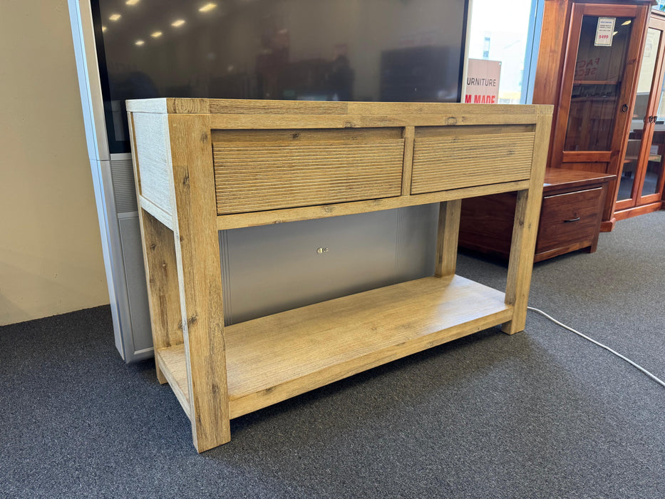 Nellie 2 Drw Hall Table with Shelf