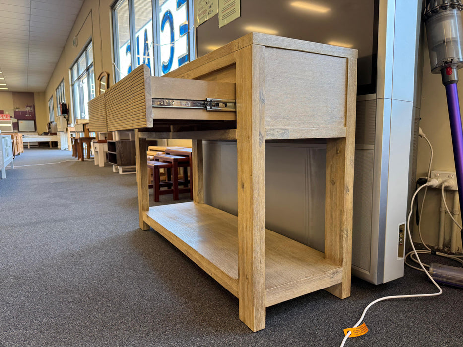 Nellie 2 Drw Hall Table with Shelf