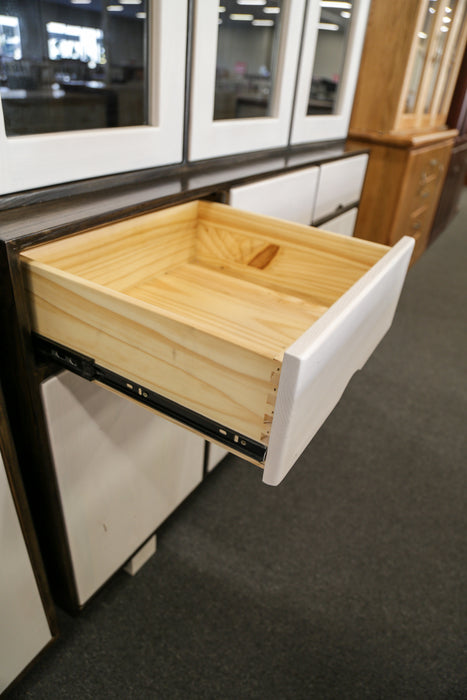Parkland Ash 3Dr/3Drw Dresser (Top+Bottom)