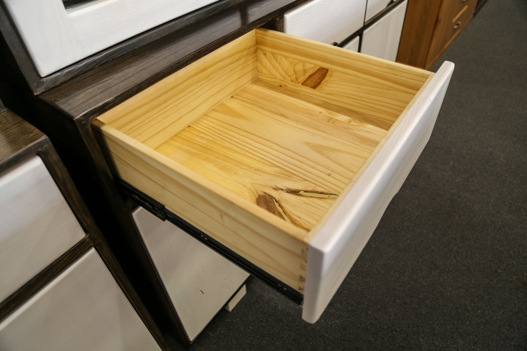 Parkland Ash 3Dr/3Drw Dresser (Top+Bottom)