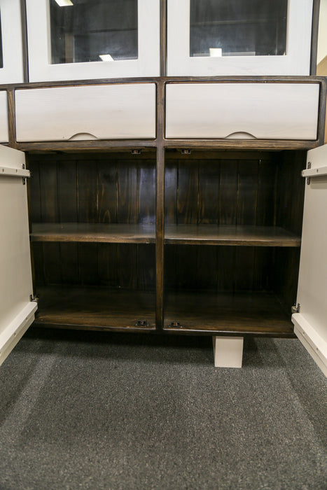 Parkland Ash 3Dr/3Drw Dresser (Top+Bottom)