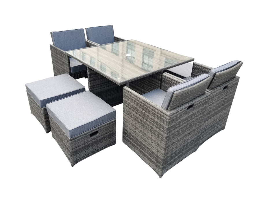 ⁠Rockingham 9 Pcs Dining Set