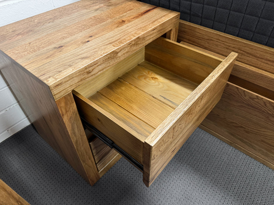 Sorrento 2 Drw Bedside Table