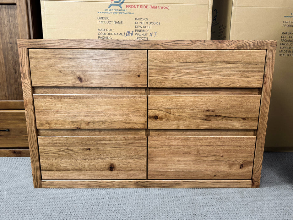 Sorrento 6 Drw Low Chest