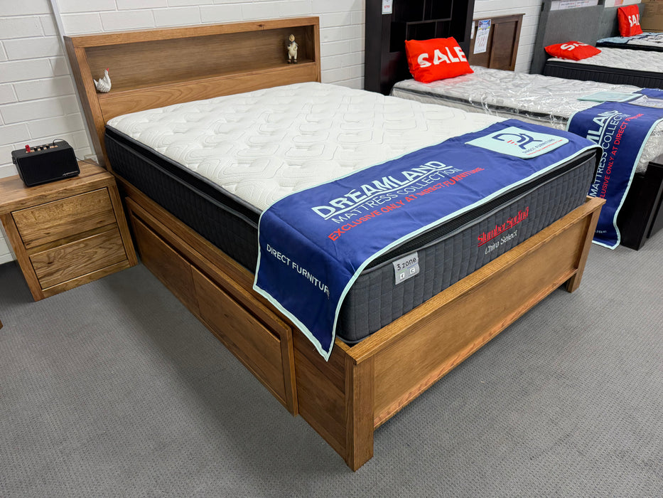 Sorrento Queen Bed with 4 Drawers