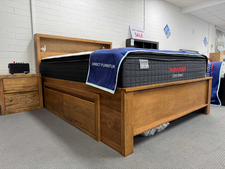 Sorrento Queen Bed with 4 Drawers