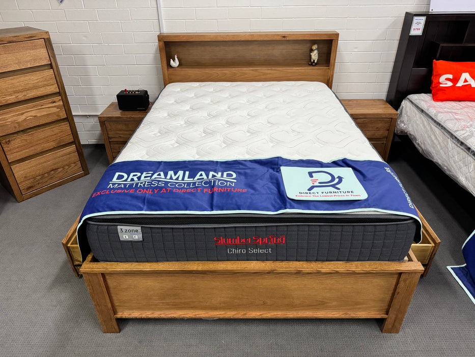 Sorrento Queen Bed with 4 Drawers