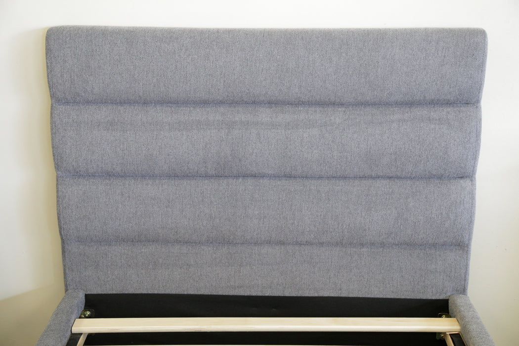 Stuart Fabric Queen Bed