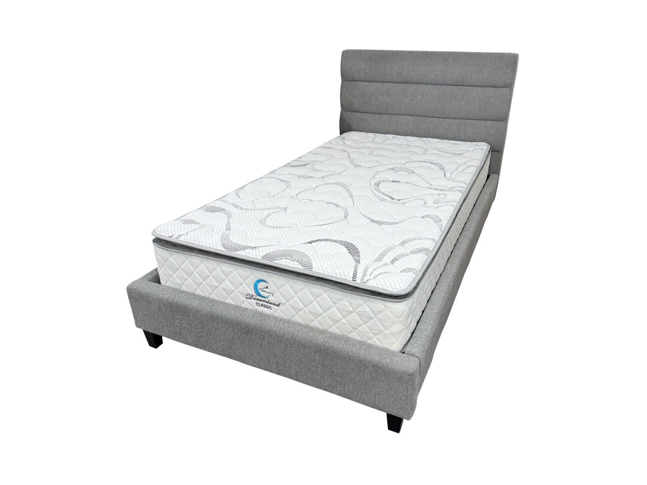 Stuart Fabric Queen Bed