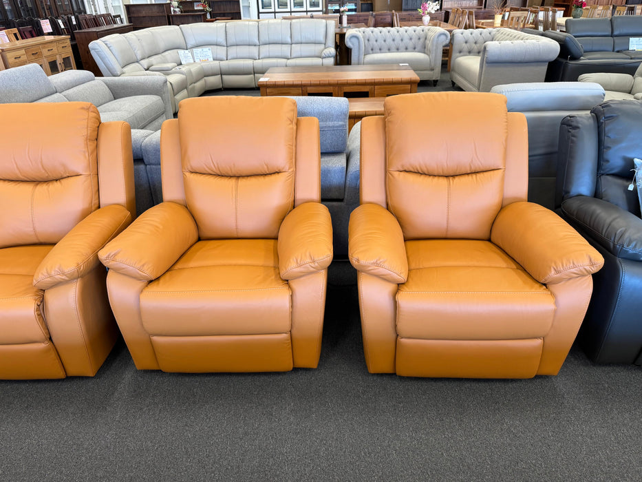 Sussan Electric Leather Recliner Sofa