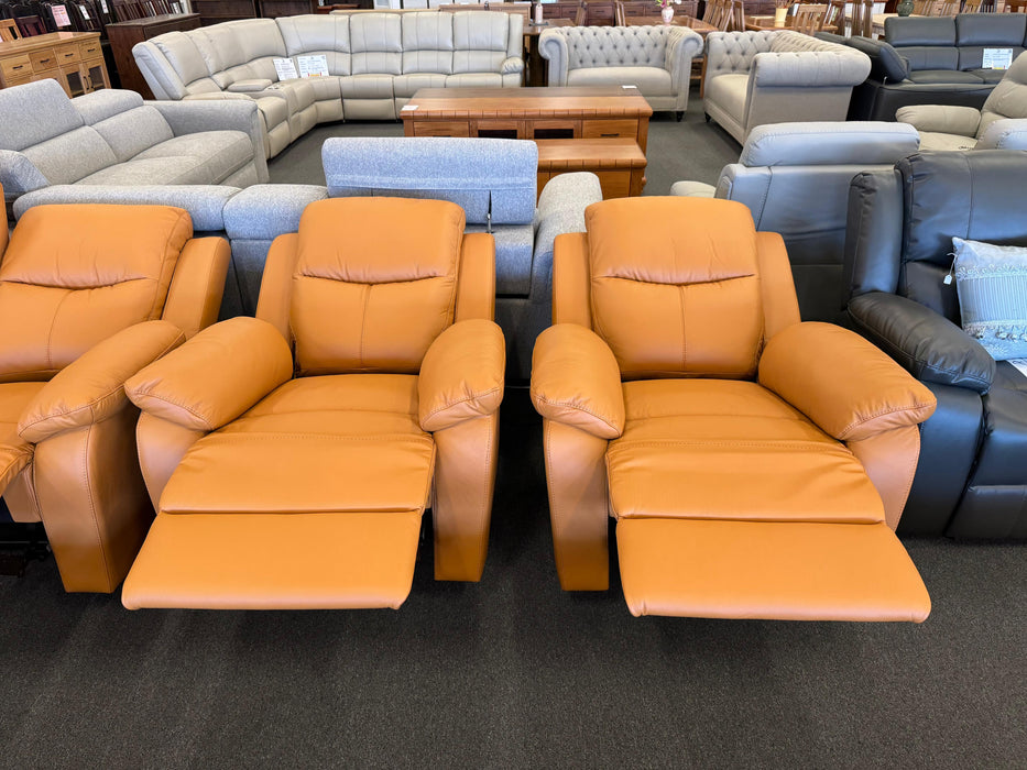 Sussan Electric Leather Recliner Sofa