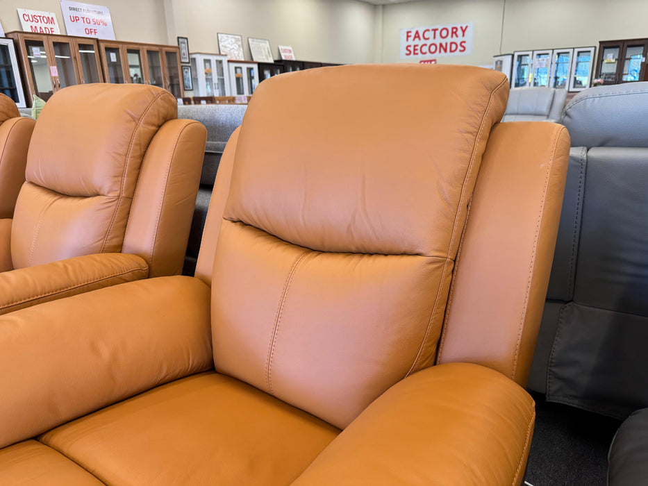 Sussan Electric Leather Recliner Sofa
