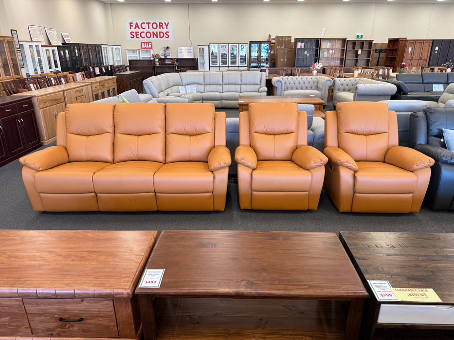 Sussan Electric Leather Recliner Sofa