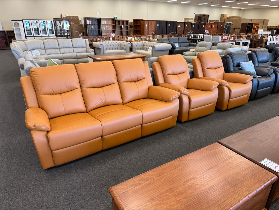 Sussan Electric Leather Recliner Sofa