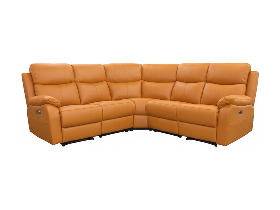 Sussan Electric Leather Corner Modular Sofa