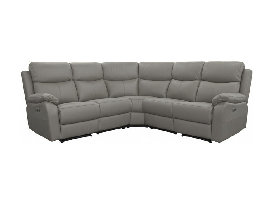 Sussan Electric Leather Corner Modular Sofa